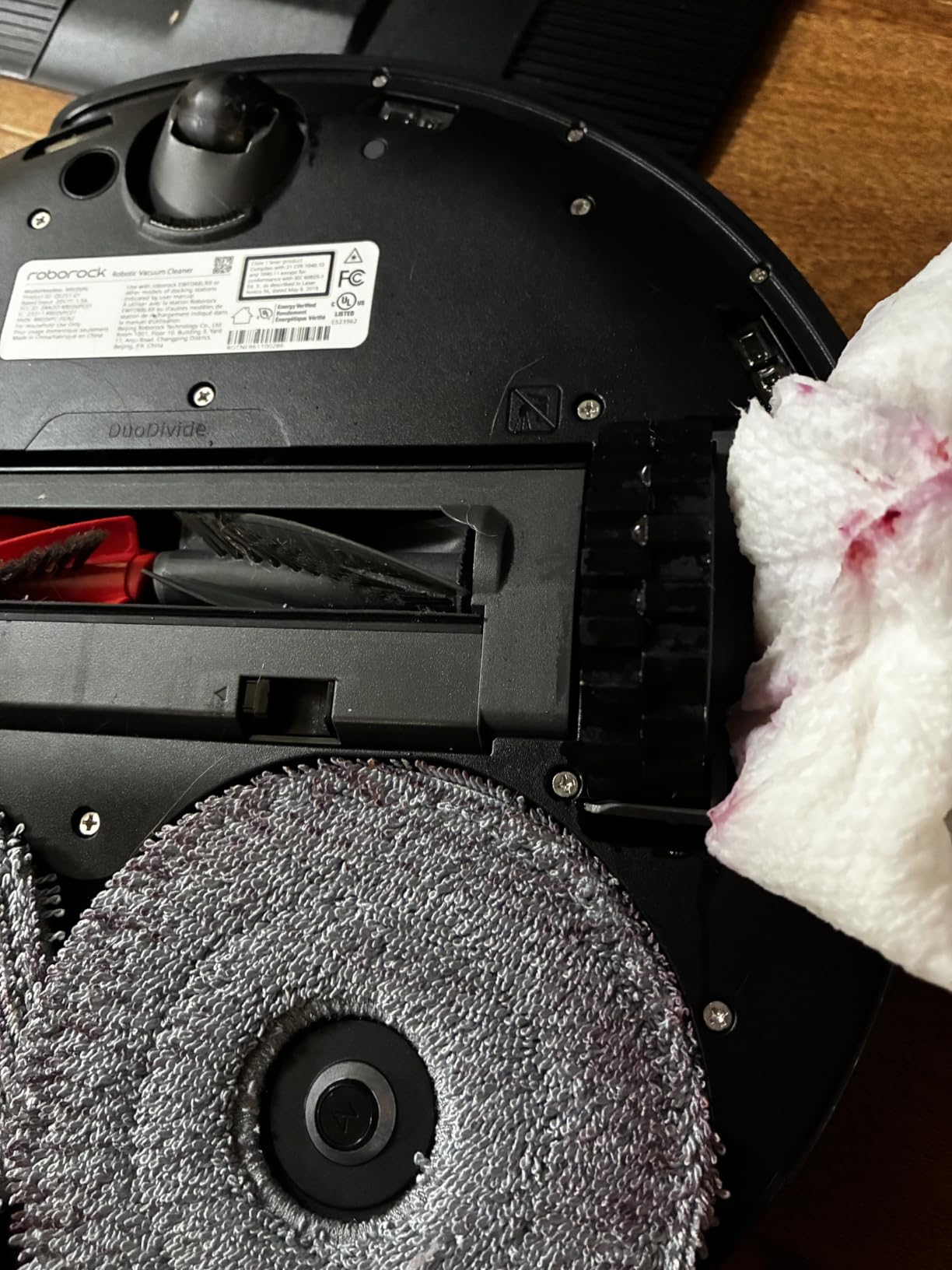 roborock Qrevo Edge 2 Robot Vacuum and Mop, 25,000Pa, 3.14'' Ultra-Slim customer photo 1