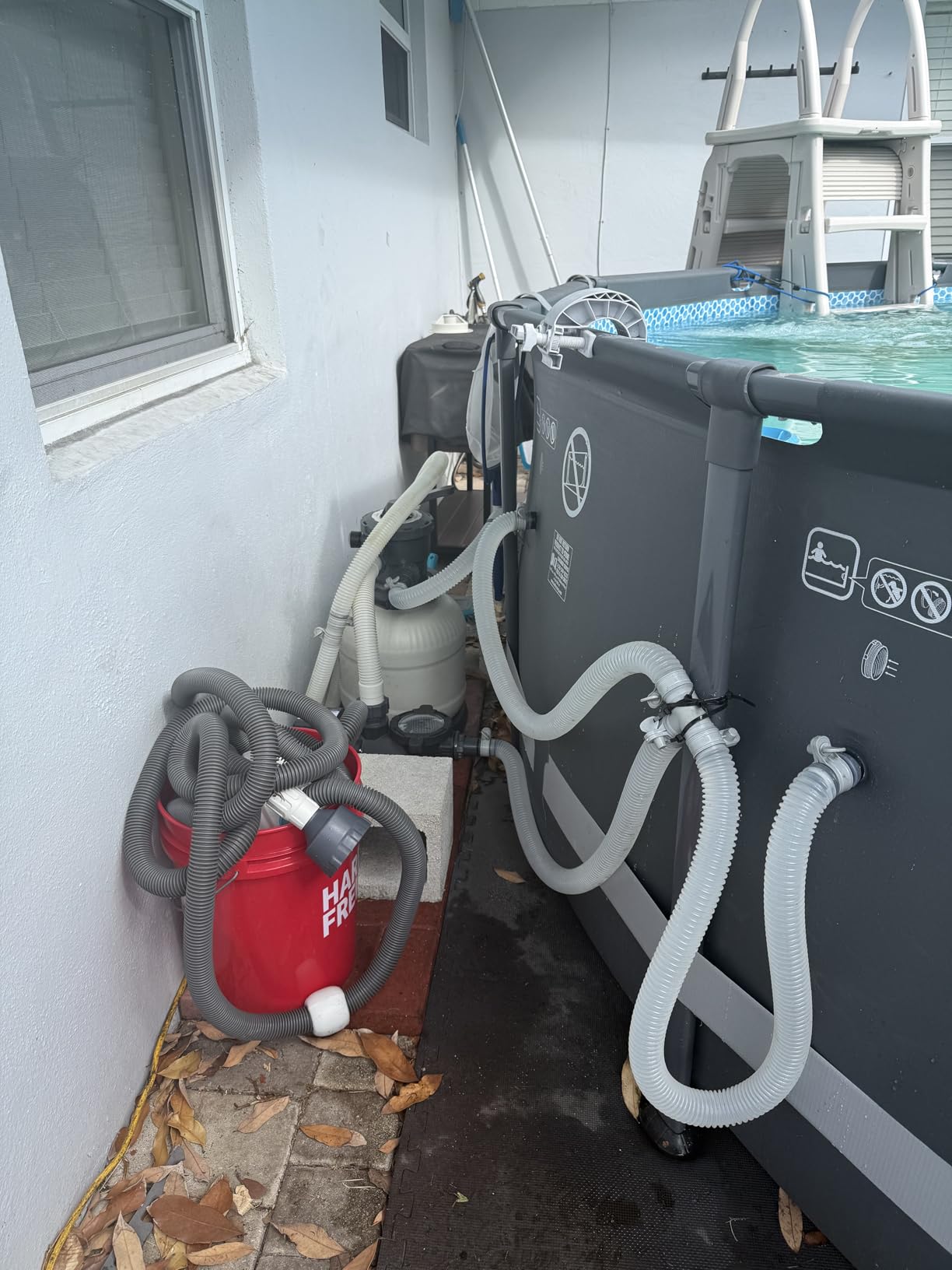 AQUASTRONG Sand Filter Pump for Above Ground Pool with Timer, 3/4 HP Pool Pumps Above Ground 3800 GPH for Pools up to 14000GAL, 12in Pool Filter with 6-Way Valve, Improved Circulation & Filtration customer photo 1