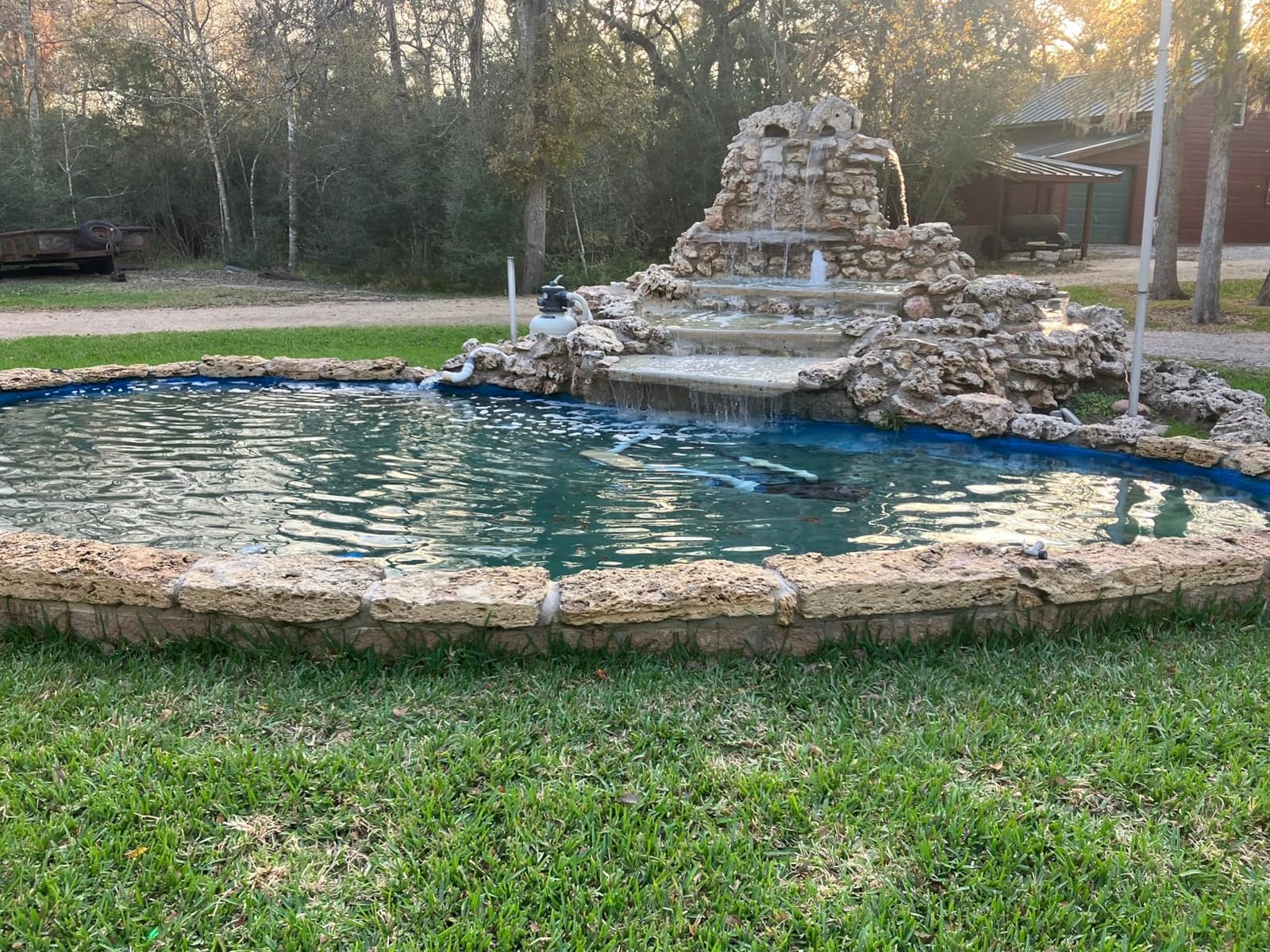 AQUASTRONG Sand Filter Pump for Above Ground Pool with Timer, 3/4 HP Pool Pumps Above Ground 3800 GPH for Pools up to 14000GAL, 12in Pool Filter with 6-Way Valve, Improved Circulation & Filtration customer photo 2
