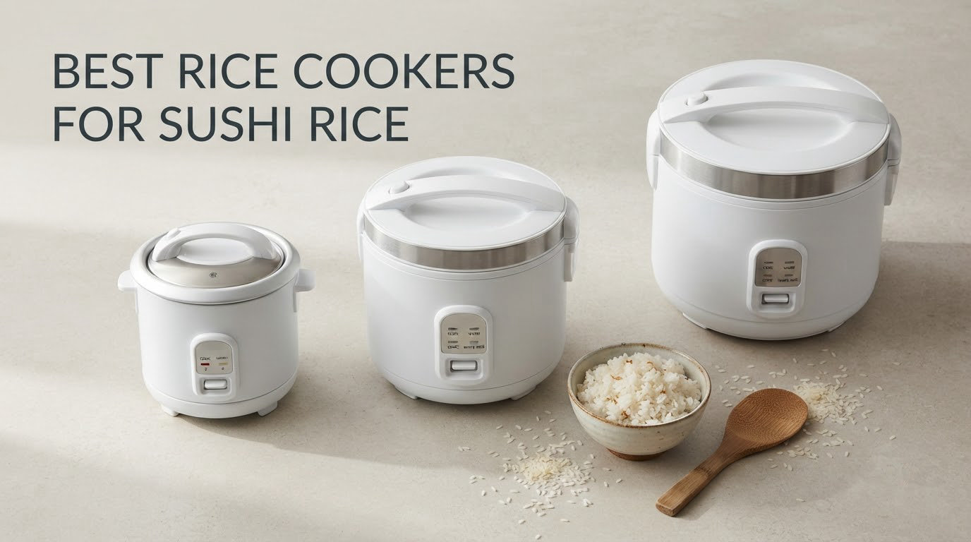 10 Best Rice Cookers for Sushi Rice (October 2026)