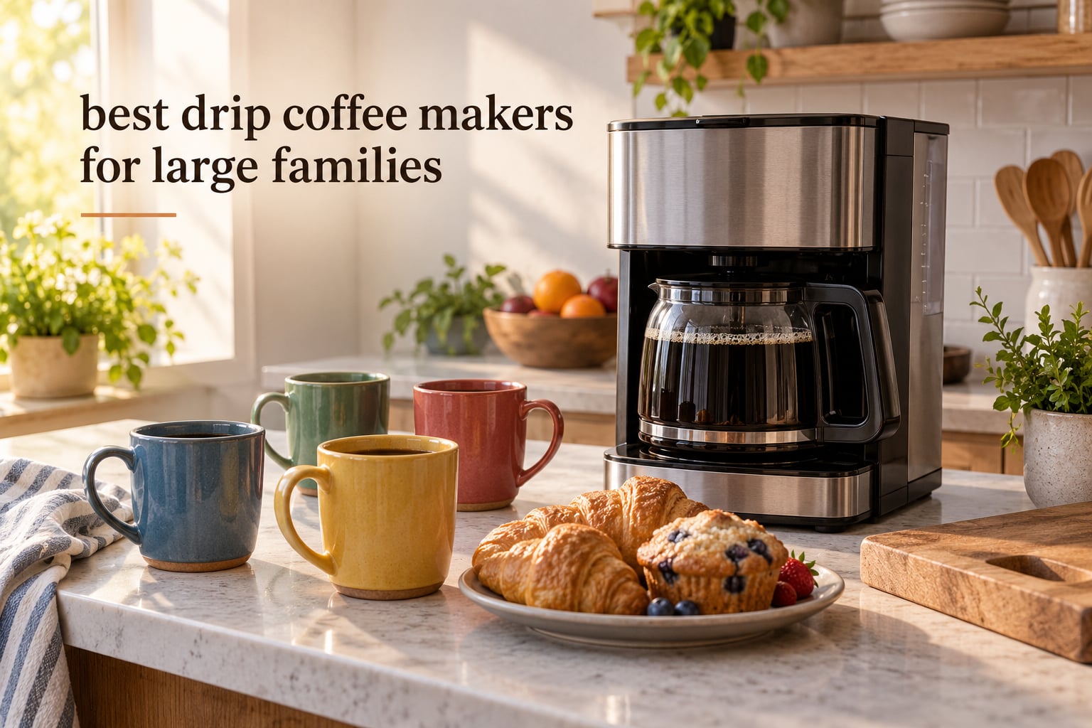 10 Best Drip Coffee Makers for Large Families (October 2026)