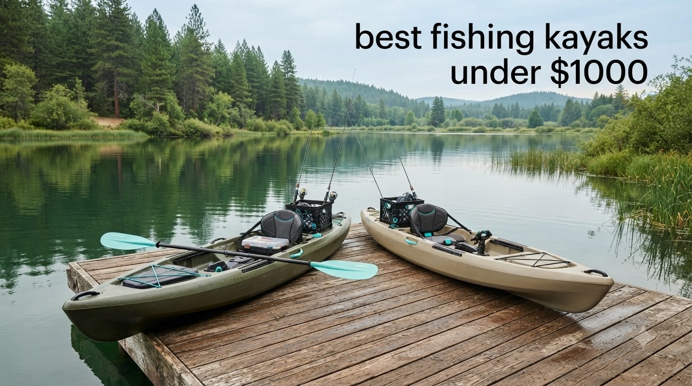 10 Best Fishing Kayaks Under $1000 (October 2026)