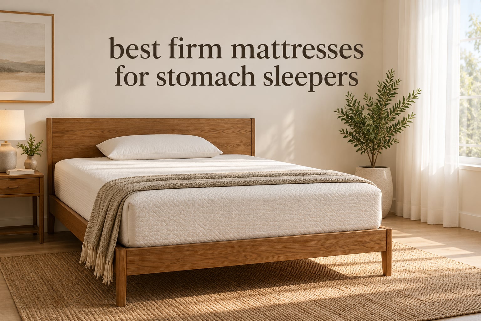 best firm mattresses for stomach sleepers