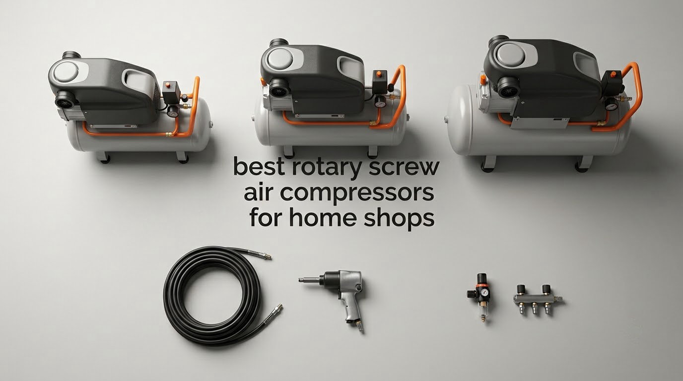 10 Best Rotary Screw Air Compressors for Home Shops (October 2026)