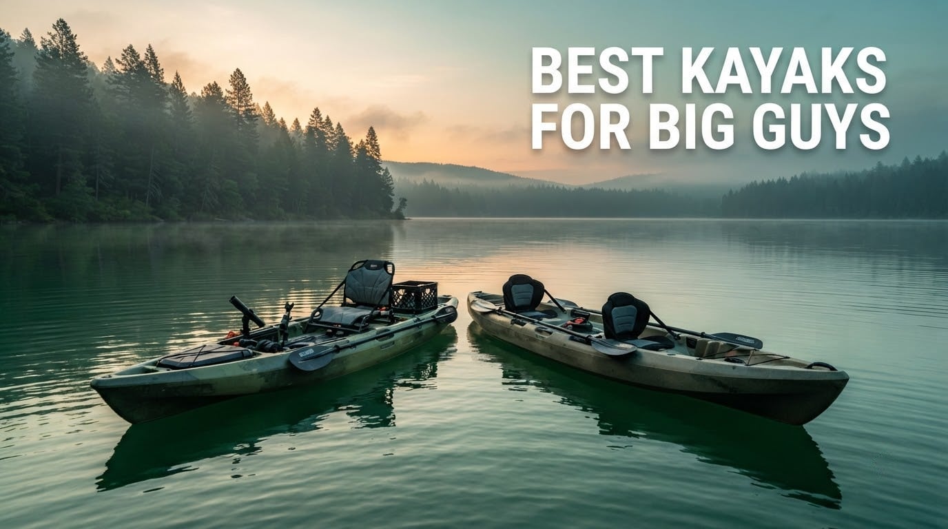 12 Best Kayaks for Big Guys (October 2026)