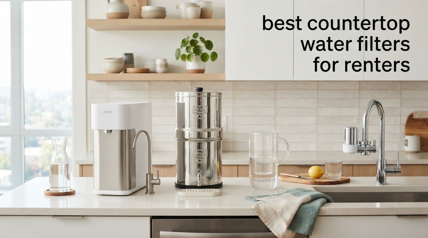 8 Best Countertop Water Filters for Renters (October 2026)