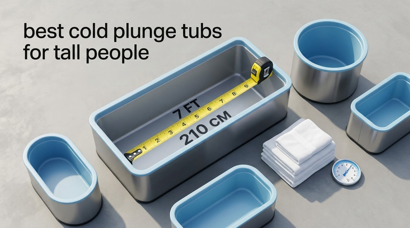 10 Best Cold Plunge Tubs for Tall People (October 2026)