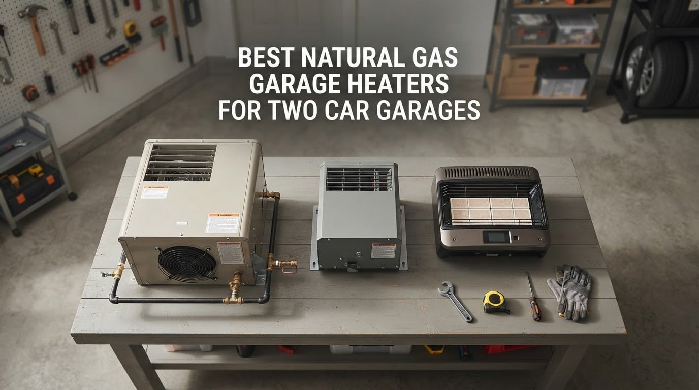 6 Best Natural Gas Garage Heaters for Two Car Garages October 2026