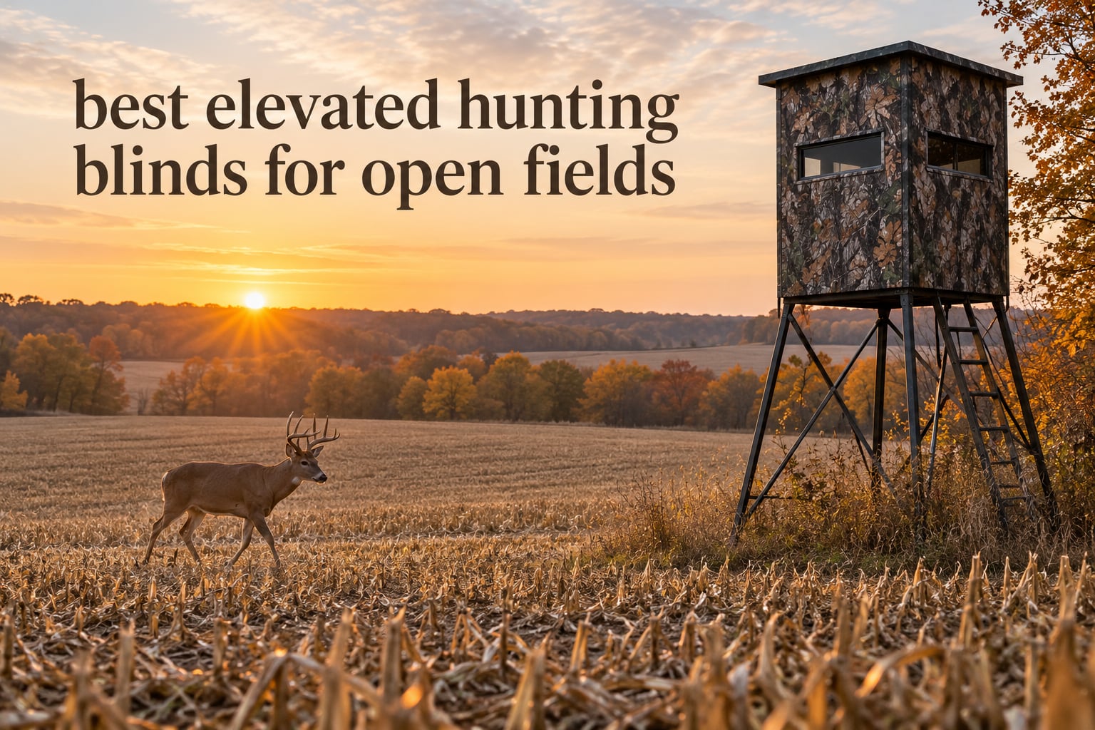 6 Best Elevated Hunting Blinds for Open Fields (October 2026)