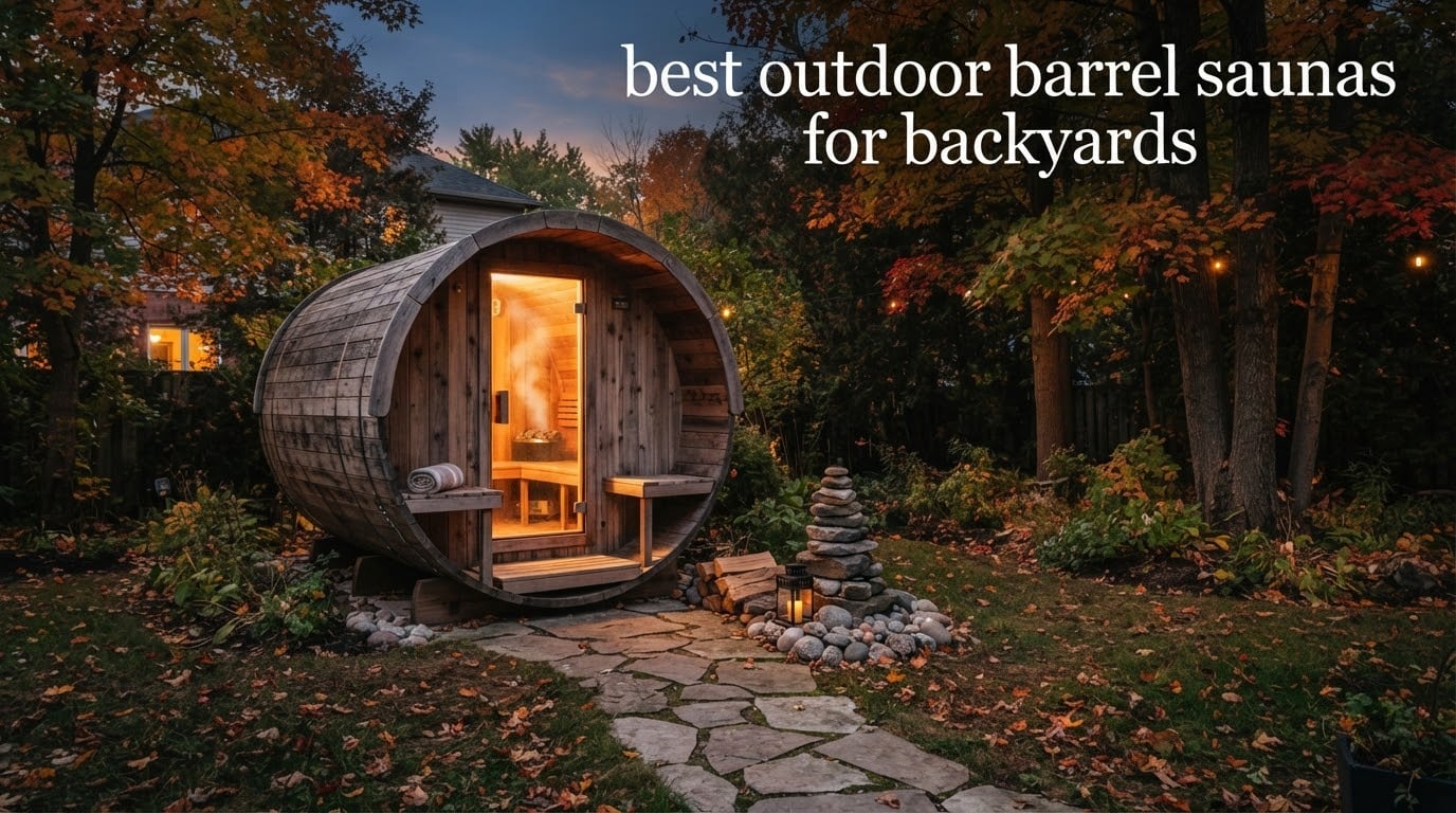 10 Best Outdoor Barrel Saunas for Backyards (October 2026)
