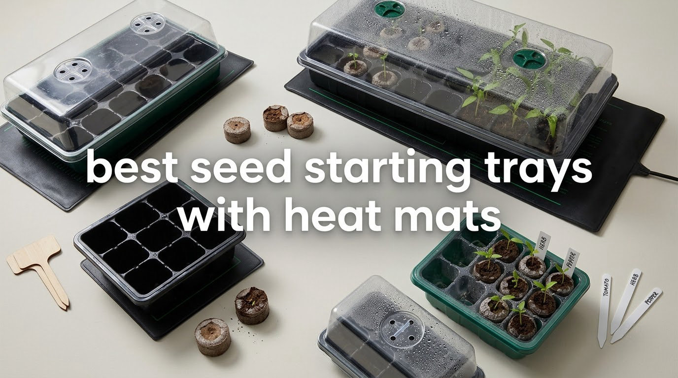 10 Best Seed Starting Trays With Heat Mats (October 2026) Reviewed