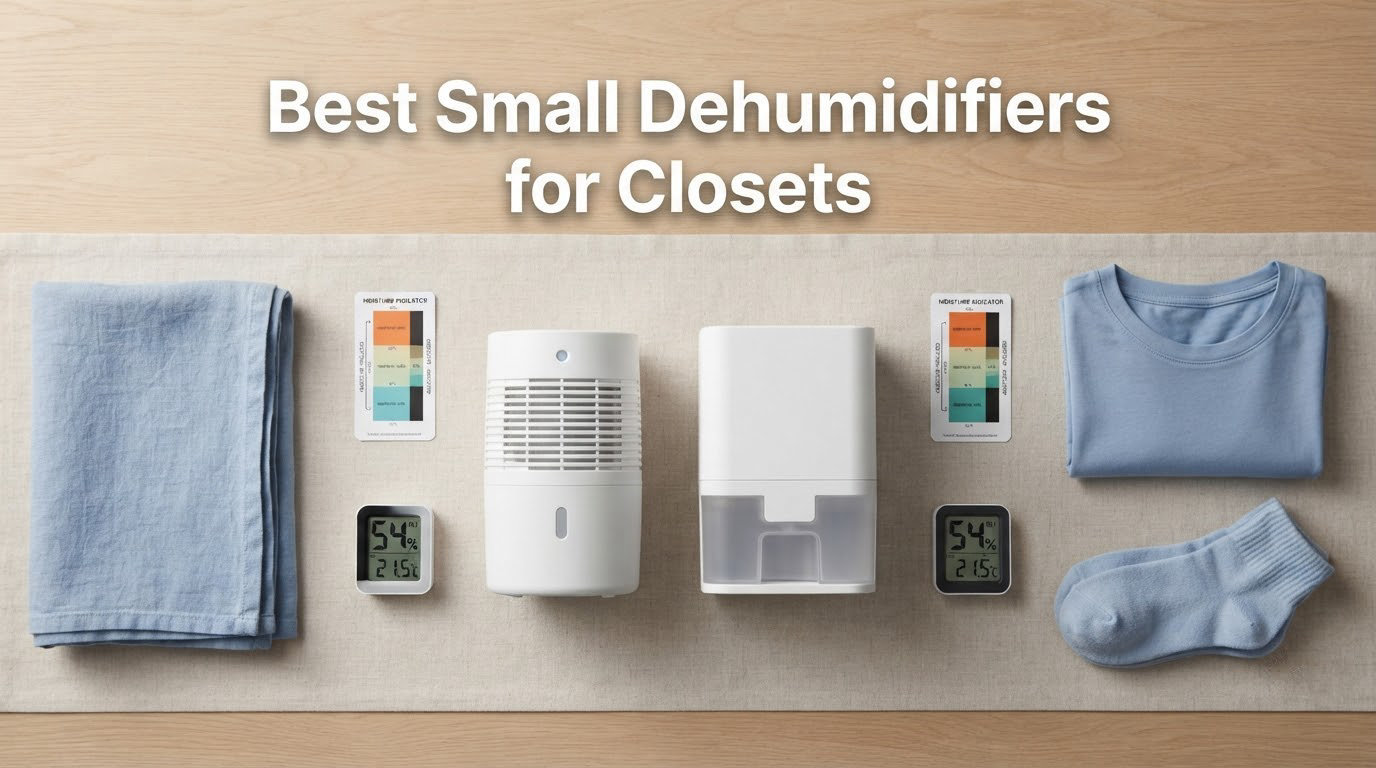 12 Best Small Dehumidifiers for Closets (October 2026)