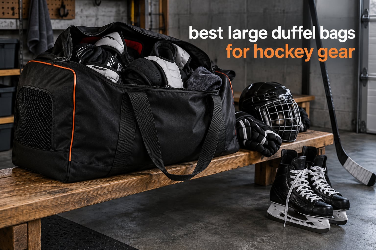 10 Best Large Duffel Bags for Hockey Gear (October 2026)