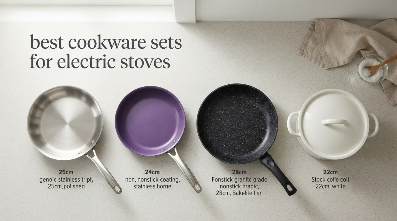 12 Best Cookware Sets for Electric Stoves (October 2026) Tested