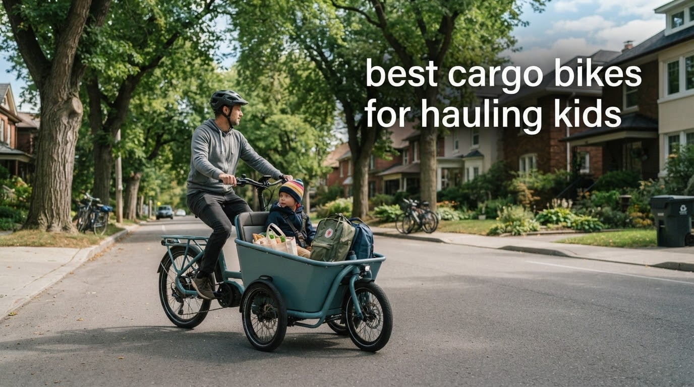 12 Best Cargo Bikes for Hauling Kids (October 2026)