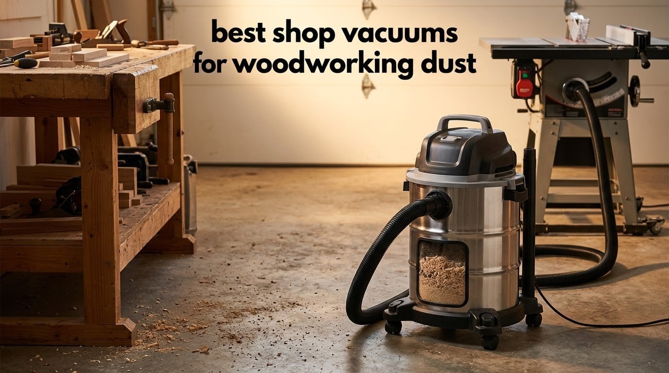 10 Best Shop Vacuums for Woodworking Dust (October 2026)