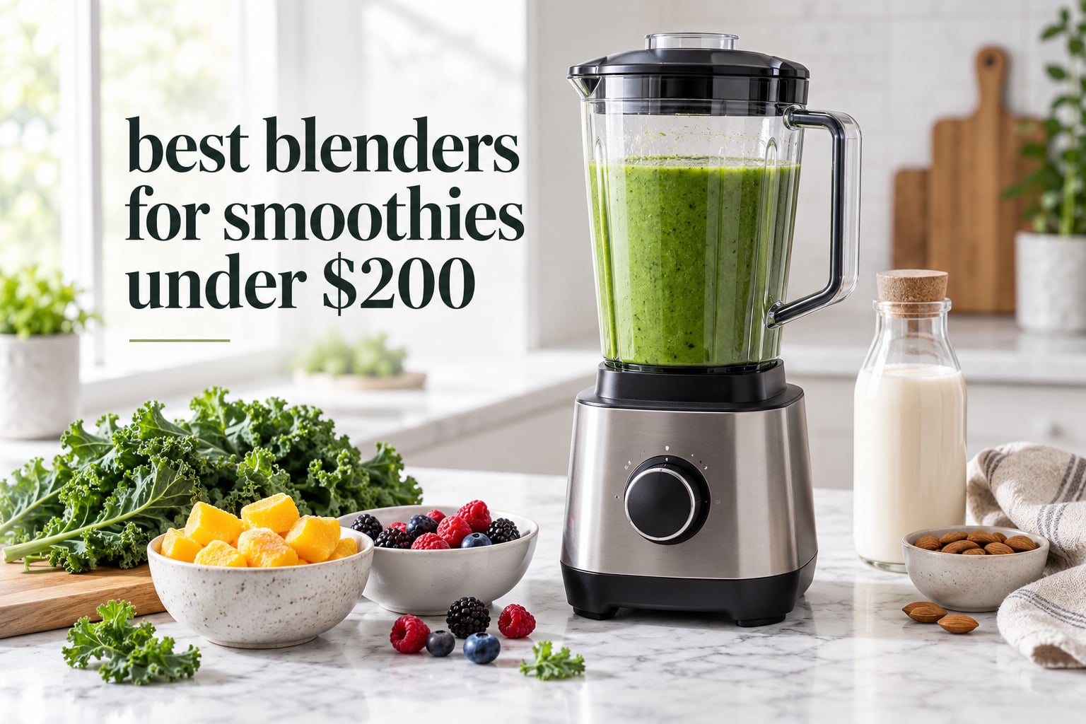 10 Best Blenders for Smoothies Under $200 (October 2026) Tested