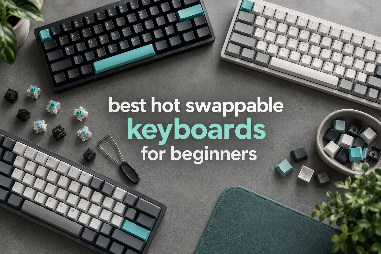 10 Best Hot Swappable Keyboards for Beginners (October 2026)