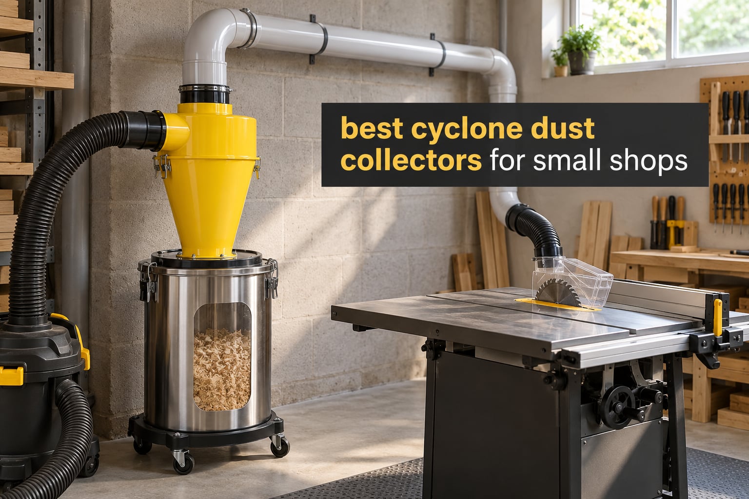 12 Best Cyclone Dust Collectors for Small Shops (October 2026)