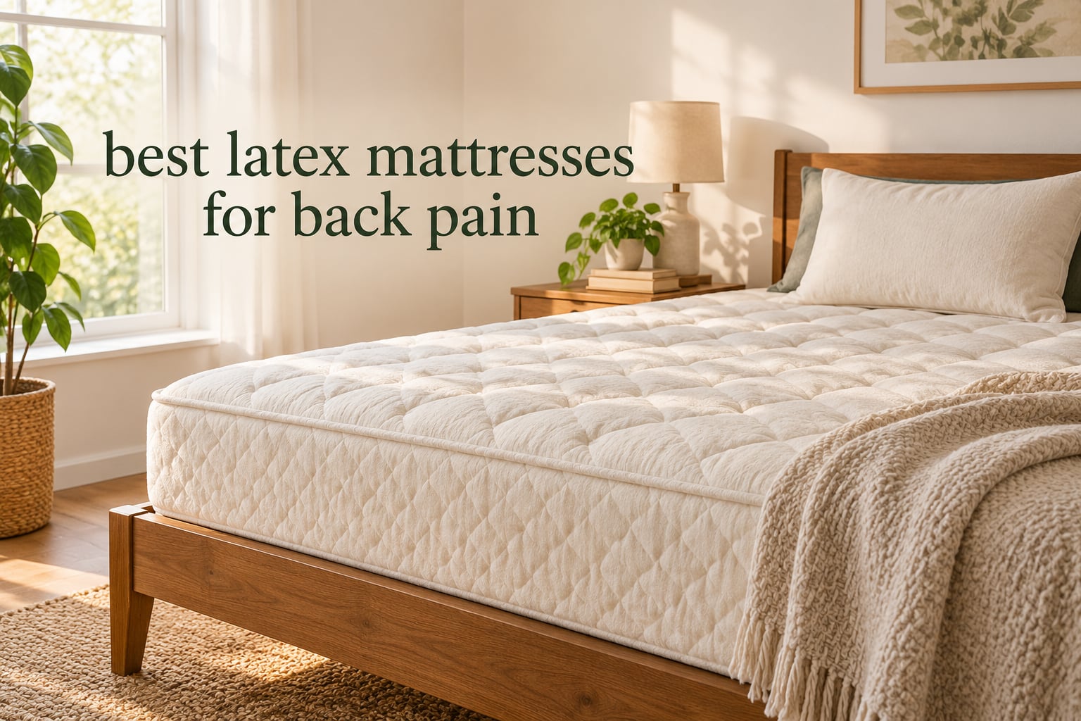 best latex mattresses for back pain
