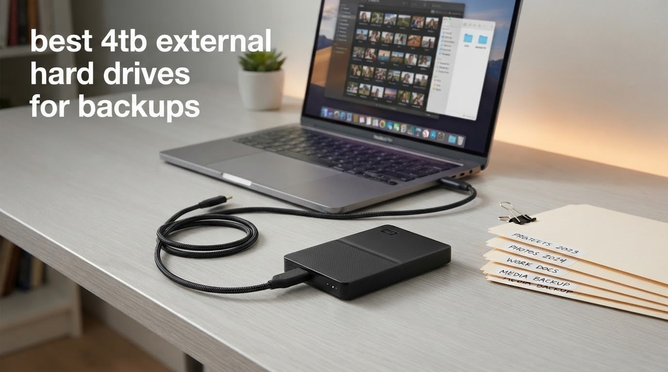 12 Best 4TB External Hard Drives for Backups (October 2026)