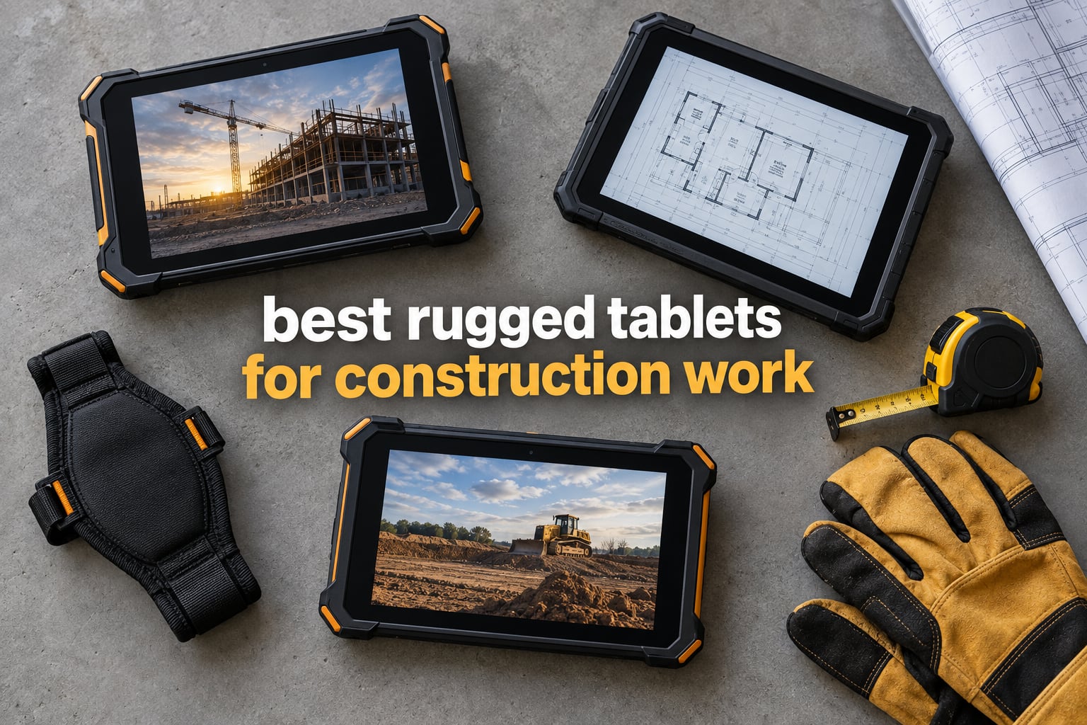 10 Best Rugged Tablets for Construction Work (October 2026)