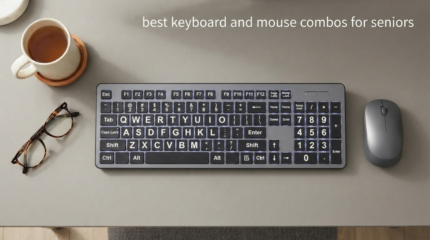 10 Best Keyboard and Mouse Combos for Seniors (October 2026)