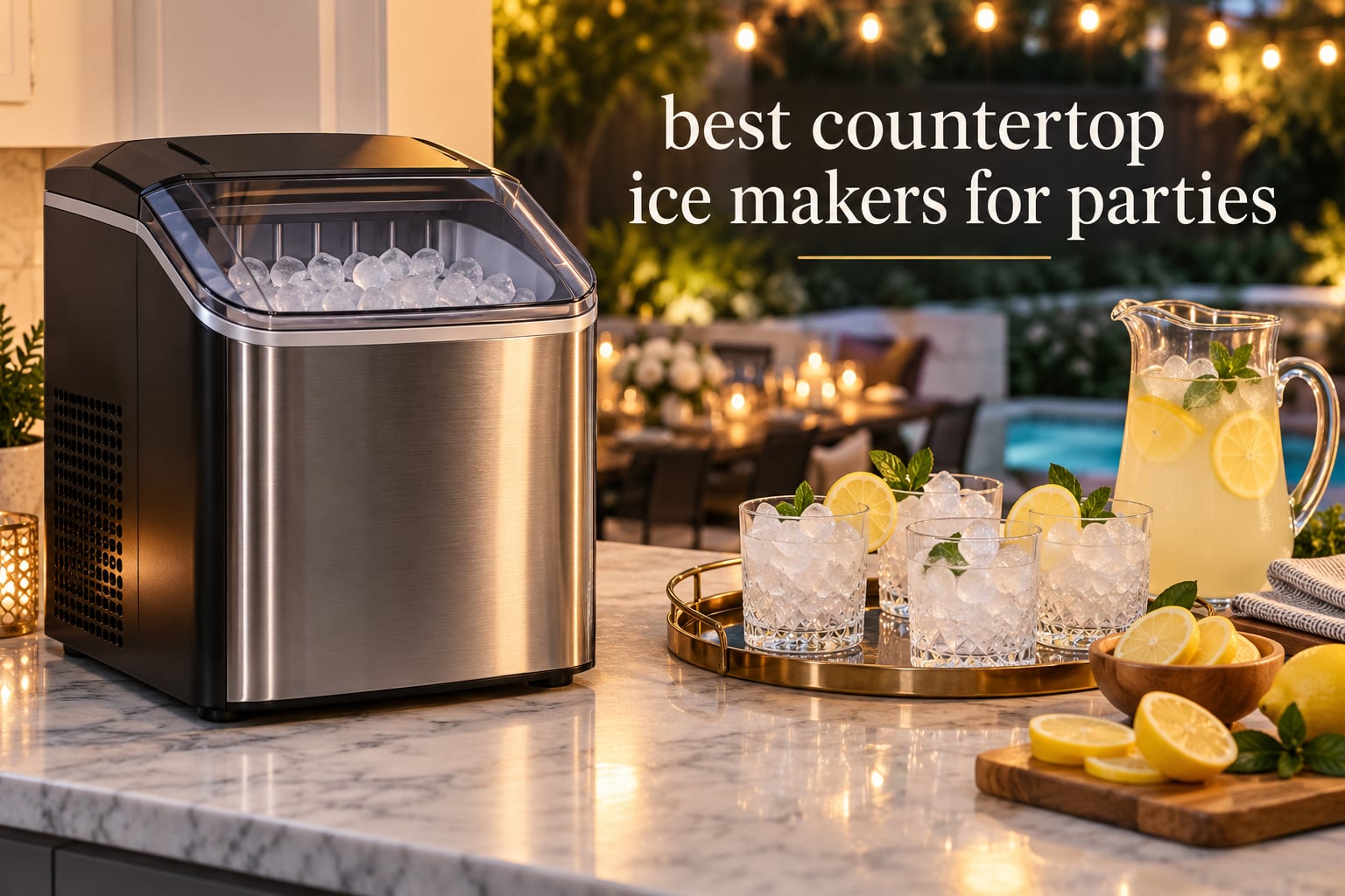 11 Best Countertop Ice Makers for Parties (October 2026)