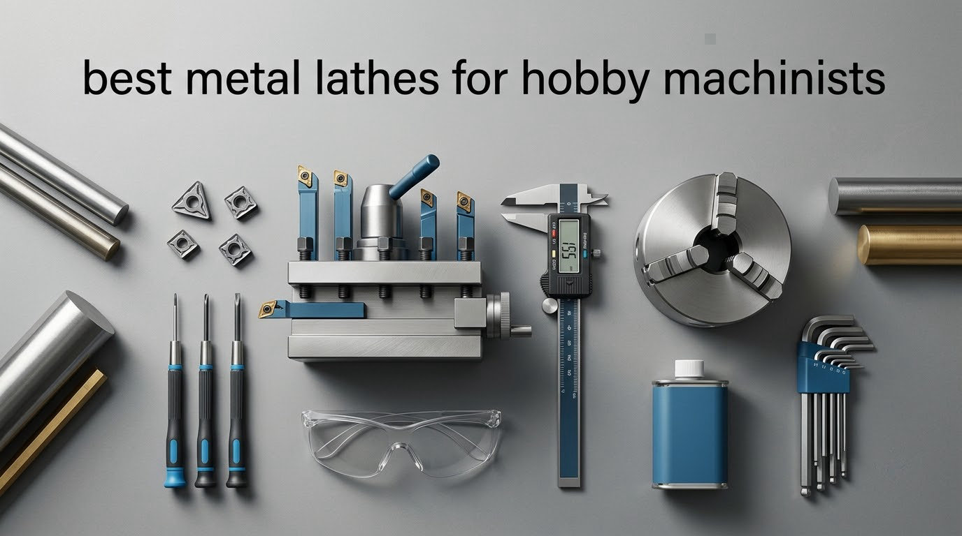12 Best Metal Lathes for Hobby Machinists (October 2026)