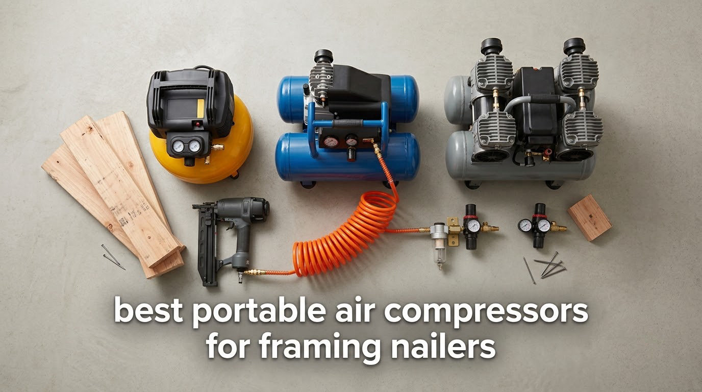 10 Best Portable Air Compressors for Framing Nailers (October 2026)