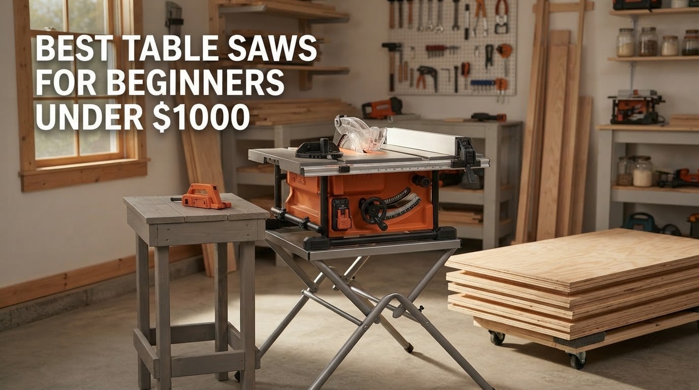 best table saws for beginners under $1000