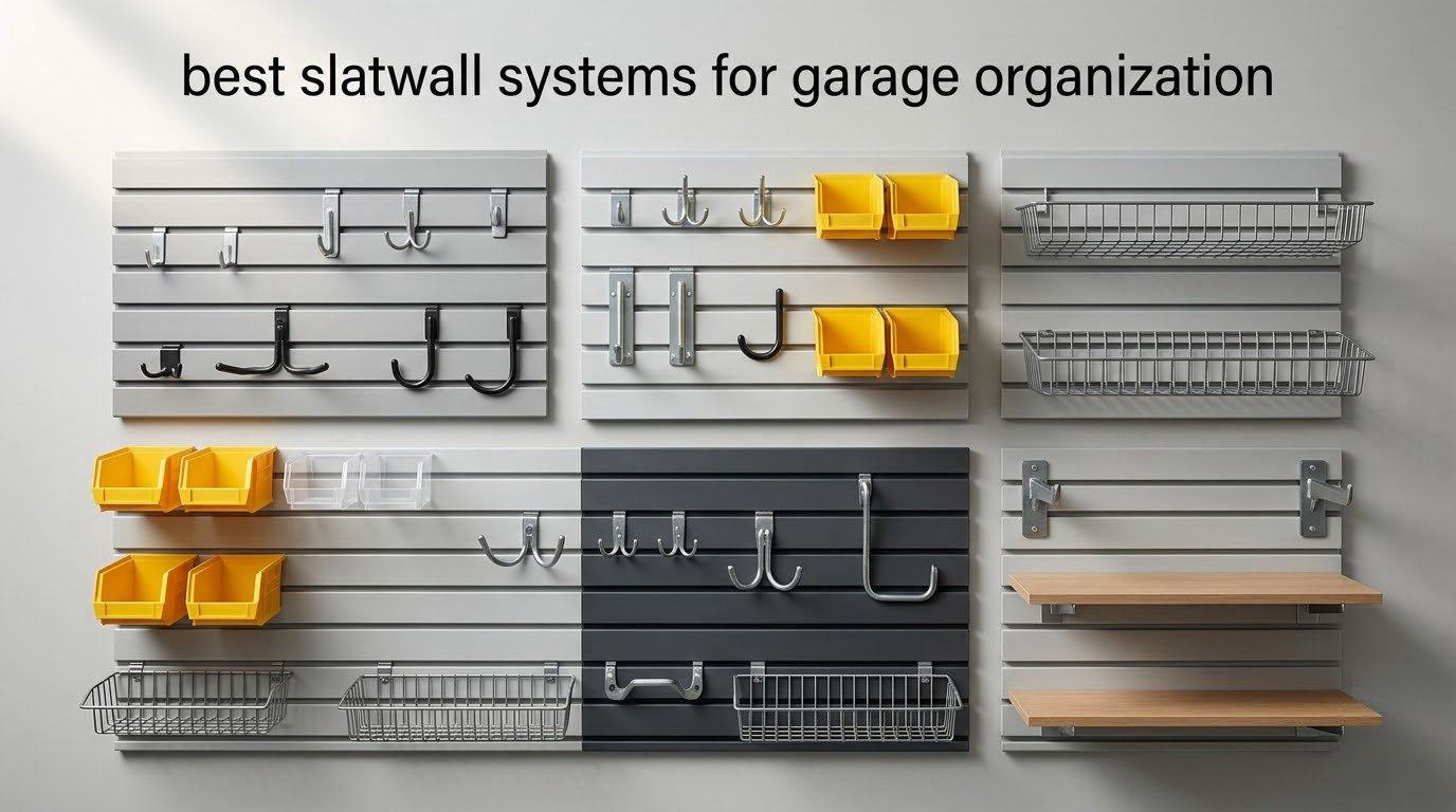 10 Best Slatwall Systems for Garage Organization (October 2026)