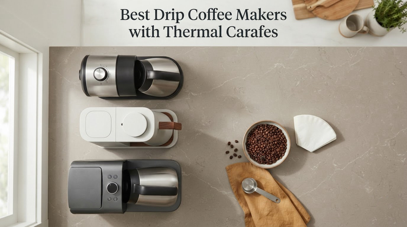 10 Best Drip Coffee Makers with Thermal Carafes (October 2026)