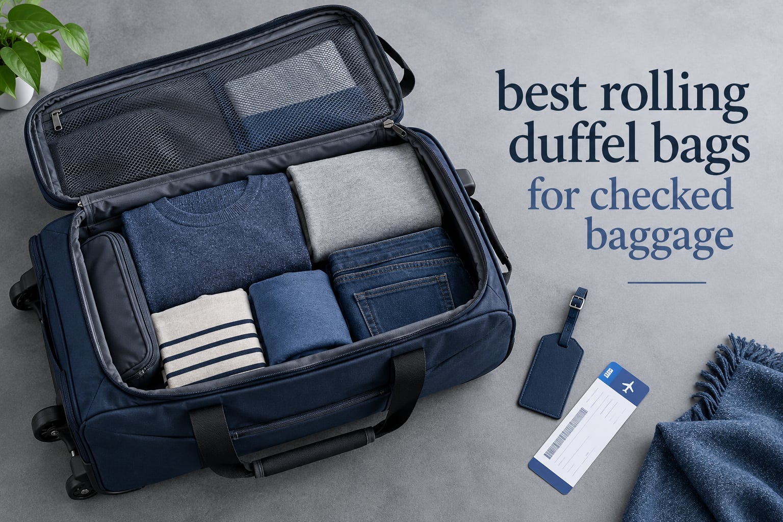 12 Best Rolling Duffel Bags for Checked Baggage (October 2026)