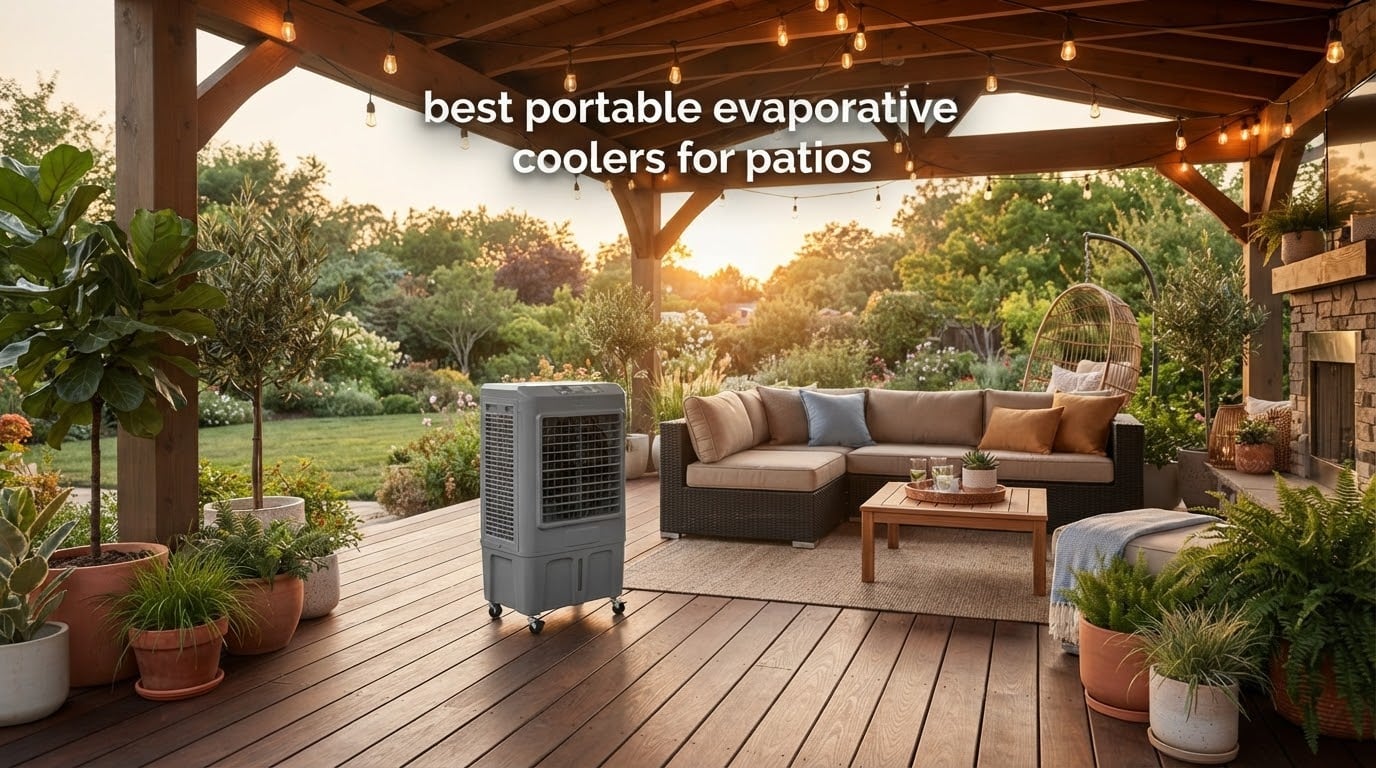 8 Best Portable Evaporative Coolers for Patios (October 2026)