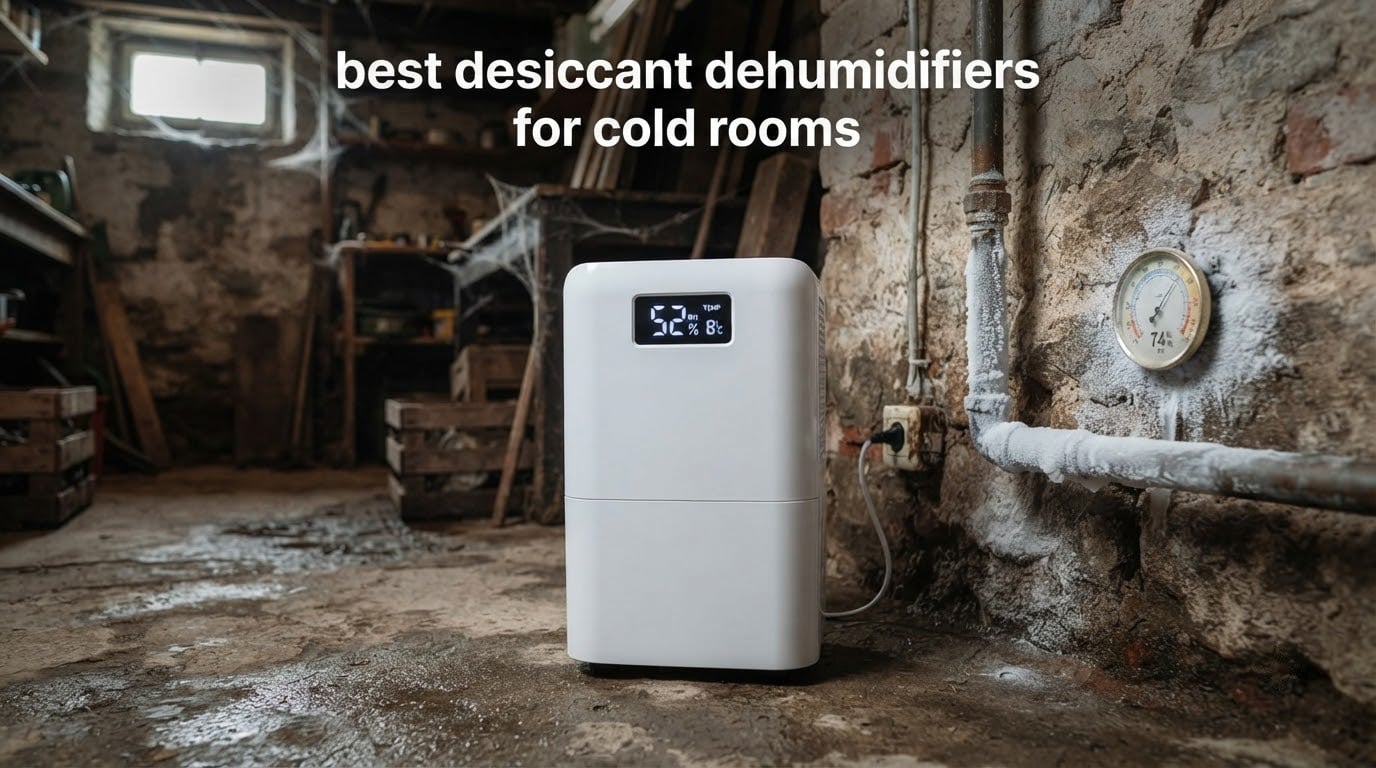 6 Best Desiccant Dehumidifiers for Cold Rooms (October 2026)