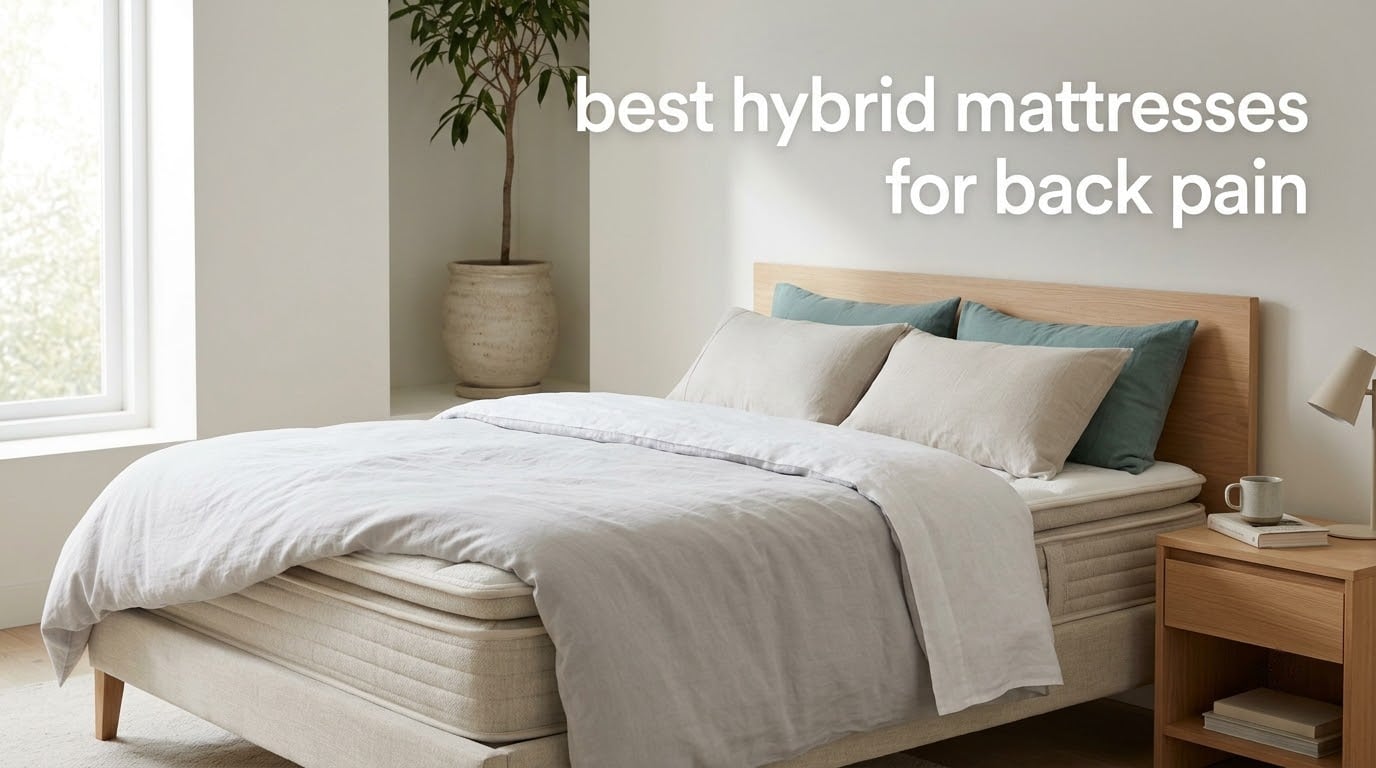 10 Best Hybrid Mattresses for Back Pain (October 2026)