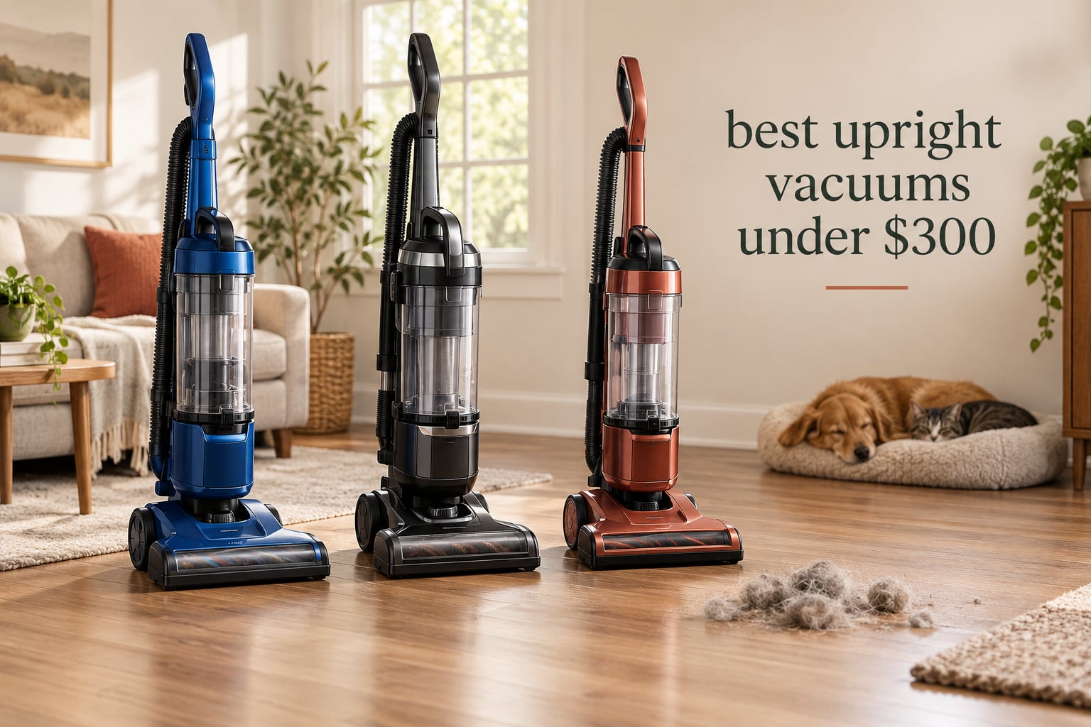 10 Best Upright Vacuums Under $300 (October 2026) Tested