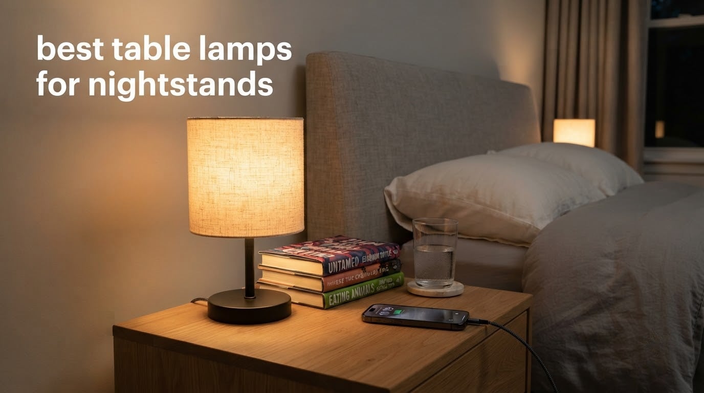 12 Best Table Lamps for Nightstands (October 2026) Tested Picks