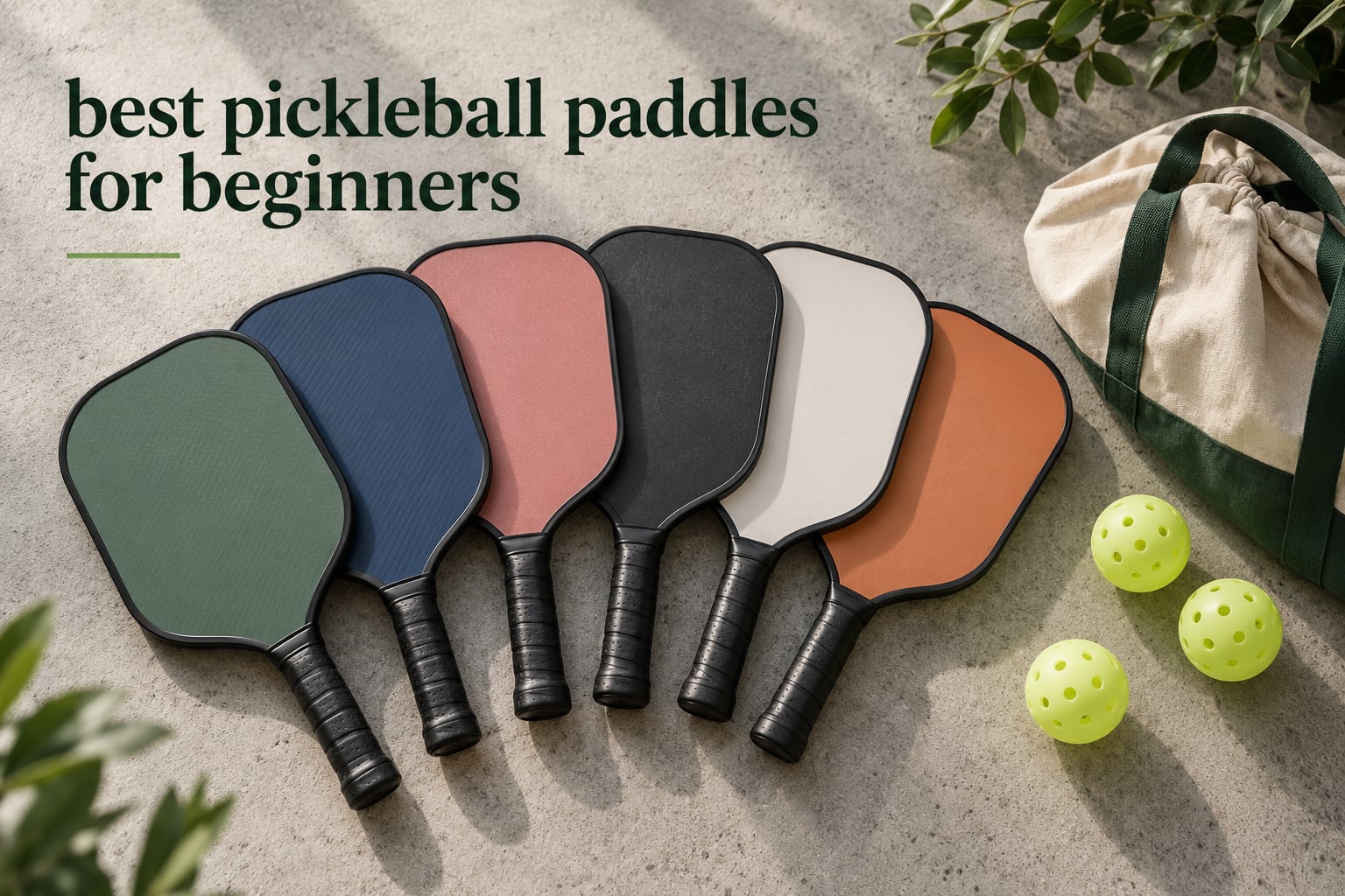12 Best Pickleball Paddles for Beginners (October 2026)