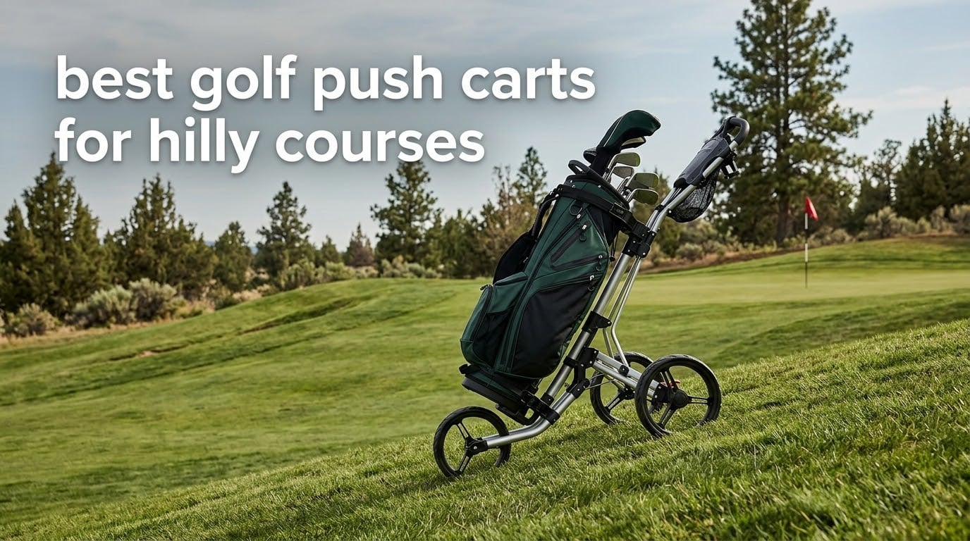 10 Best Golf Push Carts for Hilly Courses (October 2026)